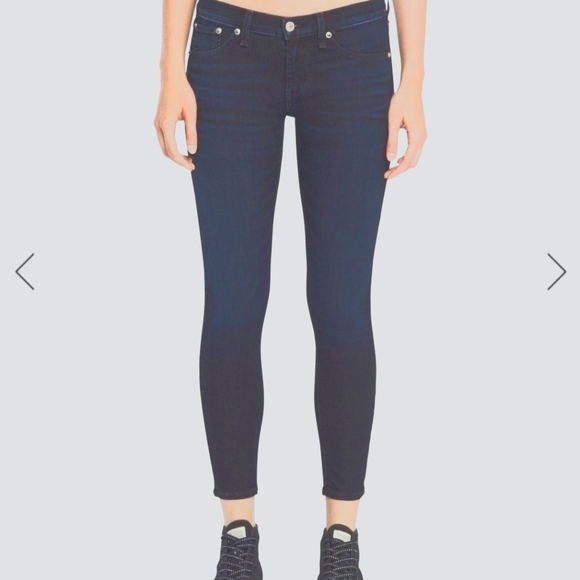 Rag & bones Capri indingo denim midrise Jeans - Picture 4 of 13
